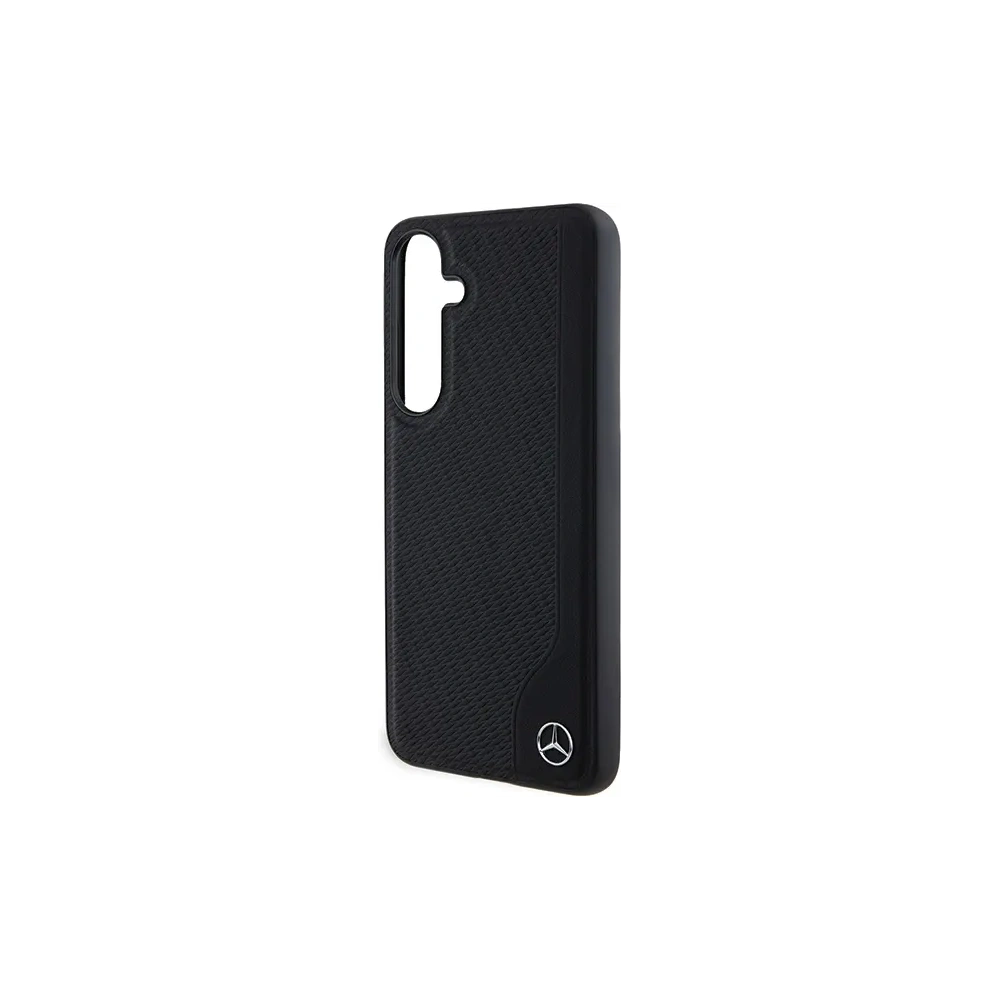 Hurtownia GSM - Mercedes MEHMS24S23RBGVK Samsung Galaxy S24 Hartschale Leder Prägung Linie MagSafe schwarz - MRS290 - {ean13} - Hurt