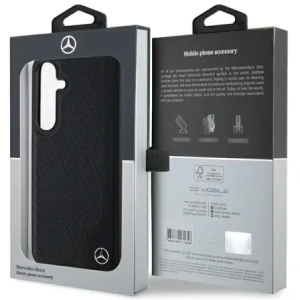 Hurtownia GSM - Mercedes MEHMS24S23RBGVK Samsung Galaxy S24 Hartschale Leder Prägung Linie MagSafe schwarz - MRS290 - {ean13} - Hurt