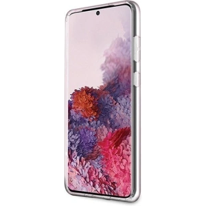 Hurtownia GSM - Etui Guess GUHCS62PCUGLPGG Samsung Galaxy S20 różowo-złoty/gold pink hard case Glitter Gradient 4G Circle - GUE362RS - {ean13} - Hurt