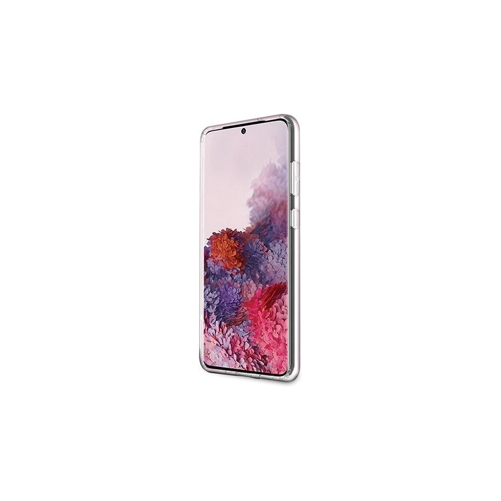 Hurtownia GSM - Etui Guess GUHCS62PCUGLPGG Samsung Galaxy S20 różowo-złoty/gold pink hard case Glitter Gradient 4G Circle - GUE362RS - {ean13} - Hurt