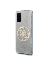 Hurtownia GSM - Etui Guess GUHCS67PCUGLLG Samsung Galaxy S20+ Plus jasnoszary/light grey hard case Glitter 4G Circle Logo - GUE363GRY - {ean13} - Hurt