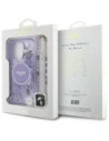 Hurtownia GSM - Etui Guess GUHMP16XHFWBRCESU Apple iPhone 16 Pro Max hardcase IML Flowers With Pearl Strap MagSafe fialová/purple - GUE4163 - {ean13} - Hurt