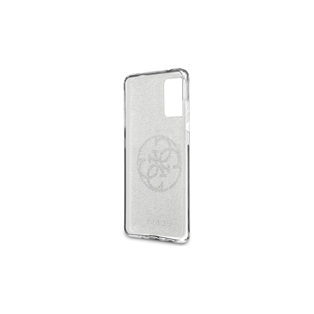 Hurtownia GSM - Etui Guess GUHCS67PCUGLLG Samsung Galaxy S20+ Plus jasnoszary/light grey hard case Glitter 4G Circle Logo - GUE363GRY - {ean13} - Hurt