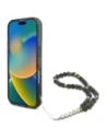 Hurtownia GSM - Etui Guess GUHMP16XHGCRELSK Apple iPhone 16 Pro Max hardcase IML Glitter With Pearl Strap MagSafe czarny/czarny - GUE4165 - {ean13} - Hurt