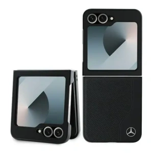 Hurtownia GSM - Mercedes MEHMZF623RBGVK Samsung Galaxy Z Flip6 Leder Holz-Imitation MagSafe schwarz - MRS291 - {ean13} - Hurt