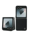 Mercedes MEHMZF623RBGVK Samsung Galaxy Z Flip6 Leather Wood Imitation MagSafe black