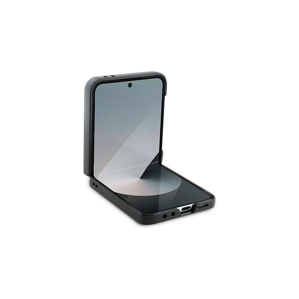 Wholesale Mercedes MEHMZF623RBGVK Samsung Galaxy Z Flip6 Leather Wood Imitation MagSafe black - MRS291 - {ean13} - Hurt