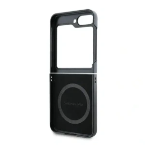 Wholesale Mercedes MEHMZF623RBGVK Samsung Galaxy Z Flip6 Leather Wood Imitation MagSafe black - MRS291 - {ean13} - Hurt