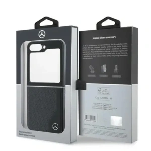 Hurtownia GSM - Mercedes MEHMZF623RBGVK Samsung Galaxy Z Flip6 Leder Holz-Imitation MagSafe schwarz - MRS291 - {ean13} - Hurt