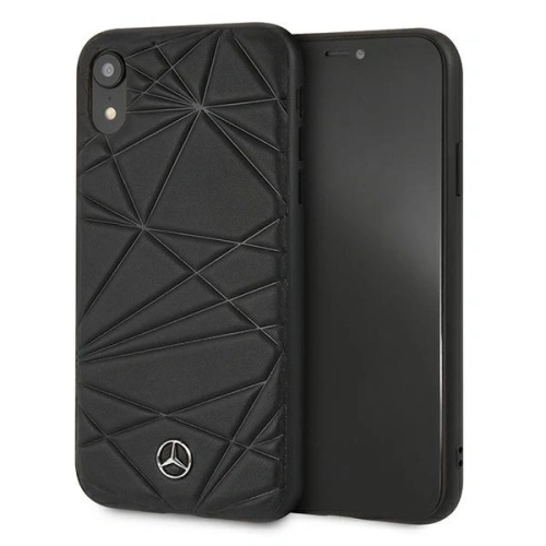 Etui Mercedes MEPERHCI61QGLBK iPhone XR czarny/black hardcase Twister