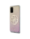 Hurtownia GSM - Etui Guess GUHCS67PCUGLPGG Samsung Galaxy S20+ Plus różowo-złoty/gold pink hard case Glitter Gradient 4G Circle - GUE364RS - {ean13} - Hurt