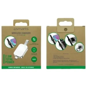 Hurtownia GSM - 4smarts vezeték nélküli töltő Apple Watch számára USB-C bemenettel, fehér - 4SMR6 - {ean13} - Hurt