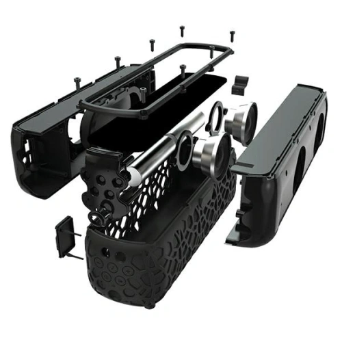 Głośnik 4smarts Bluetooth Endless Summer z ładowaniem solarnym czarny/black