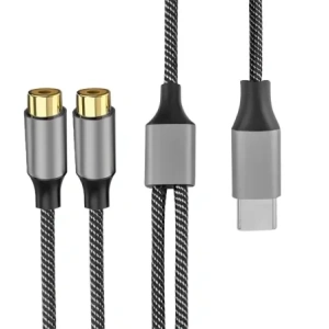 Hurtownia GSM - 4smarts Audio USB-C / 2x Cinch-Stecker Kabel 20cm schwarz - 4SMR10 - {ean13} - Hurt