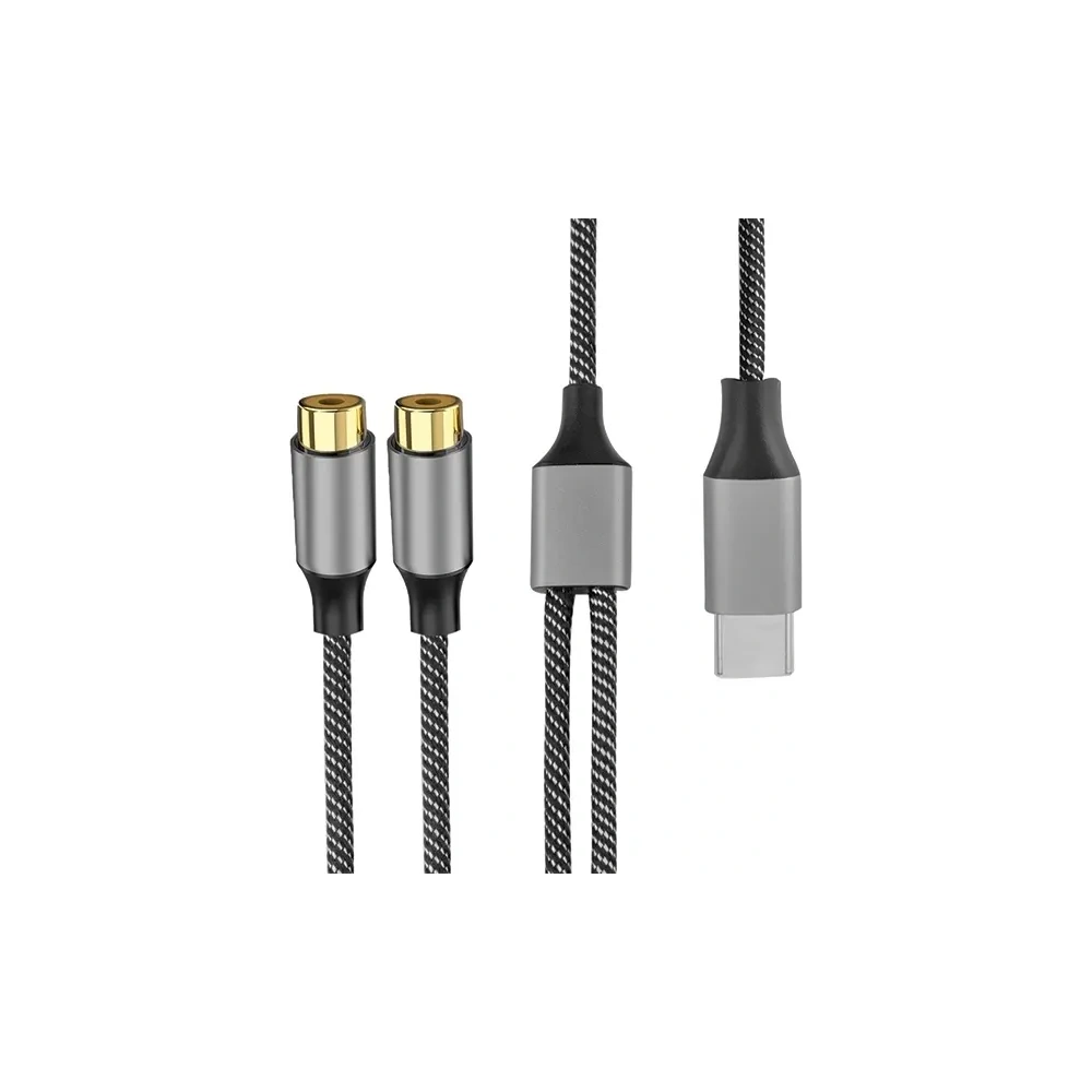 Hurtownia GSM - 4smarts Audio USB-C / 2x Cinch-Stecker Kabel 20cm schwarz - 4SMR10 - {ean13} - Hurt