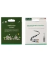 Hurtownia GSM - Cablul 4smarts Audio USB-C / 2x conector cinch, 20cm, negru - 4SMR10 - {ean13} - Hurt