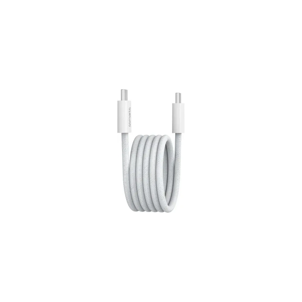 Hurtownia GSM - Kabel 4smarts USB-C / USB-C 100W 5A 1.5m bílý/white - 4SMR11 - {ean13} - Hurt