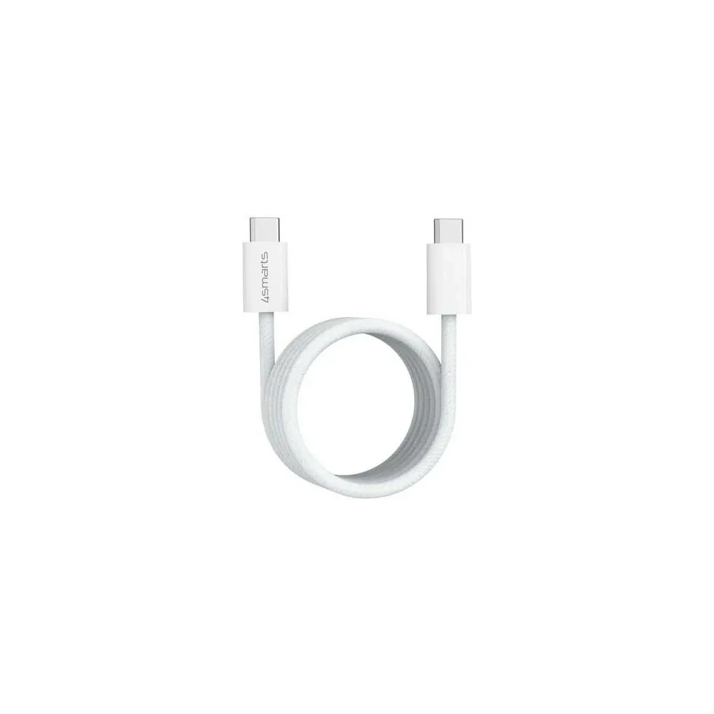 Wholesale 4smarts USB-C / USB-C 100W 5A cable 1.5m white - 4SMR11 - {ean13} - Hurt