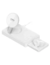 4smarts UltiMag 3-in-1 kabelloses Ladegerät für Apple iPhone, Apple Watch, Airpods 20W weiß