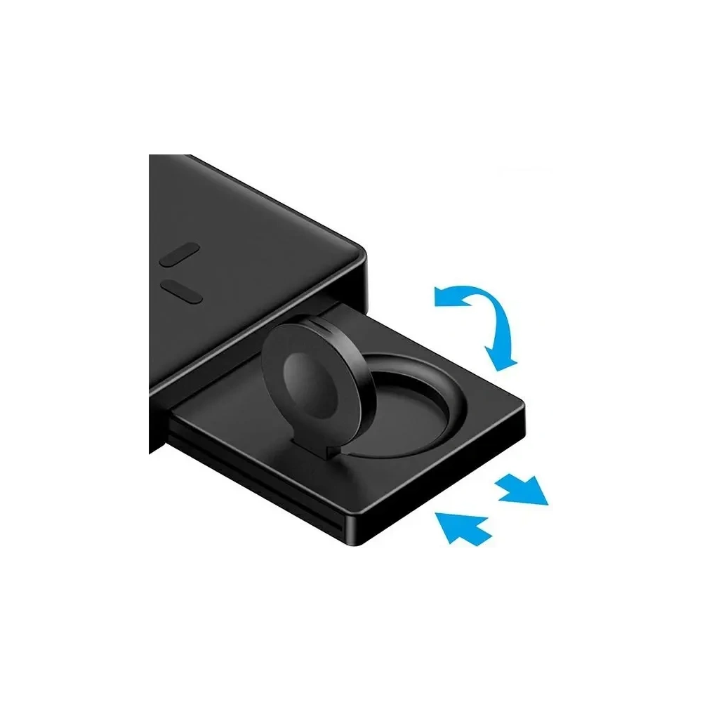 Hurtownia GSM - 4smarts UltiMag 3-in-1 încărcător wireless pentru Apple iPhone, Apple Watch, Airpods 20W alb - 4SMR21 - {ean13} - Hurt