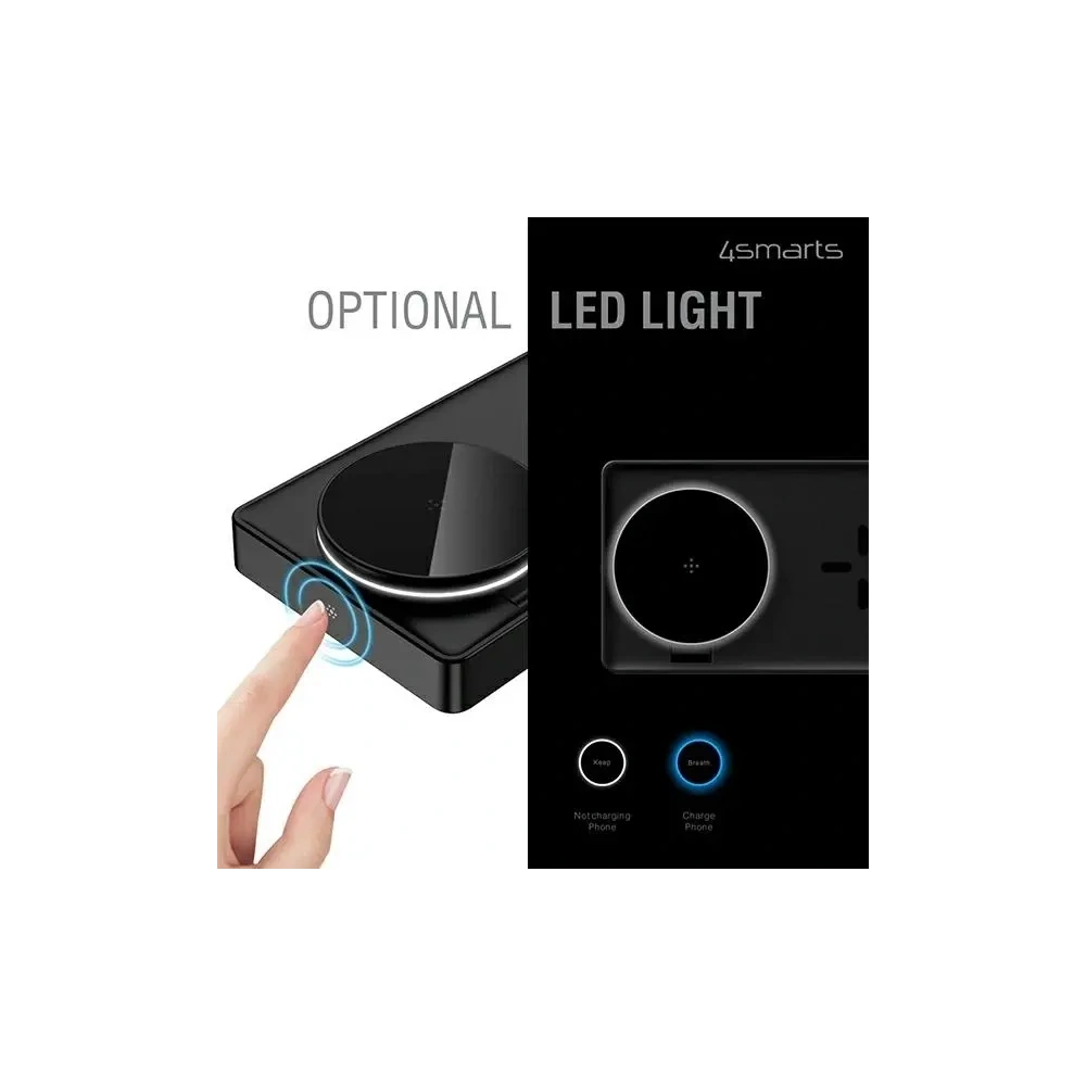 Hurtownia GSM - 4smarts UltiMag 3 az 1-ben vezeték nélküli töltő Apple iPhone, Apple Watch, Airpods 20W fehér színben - 4SMR21 - {ean13} - Hurt