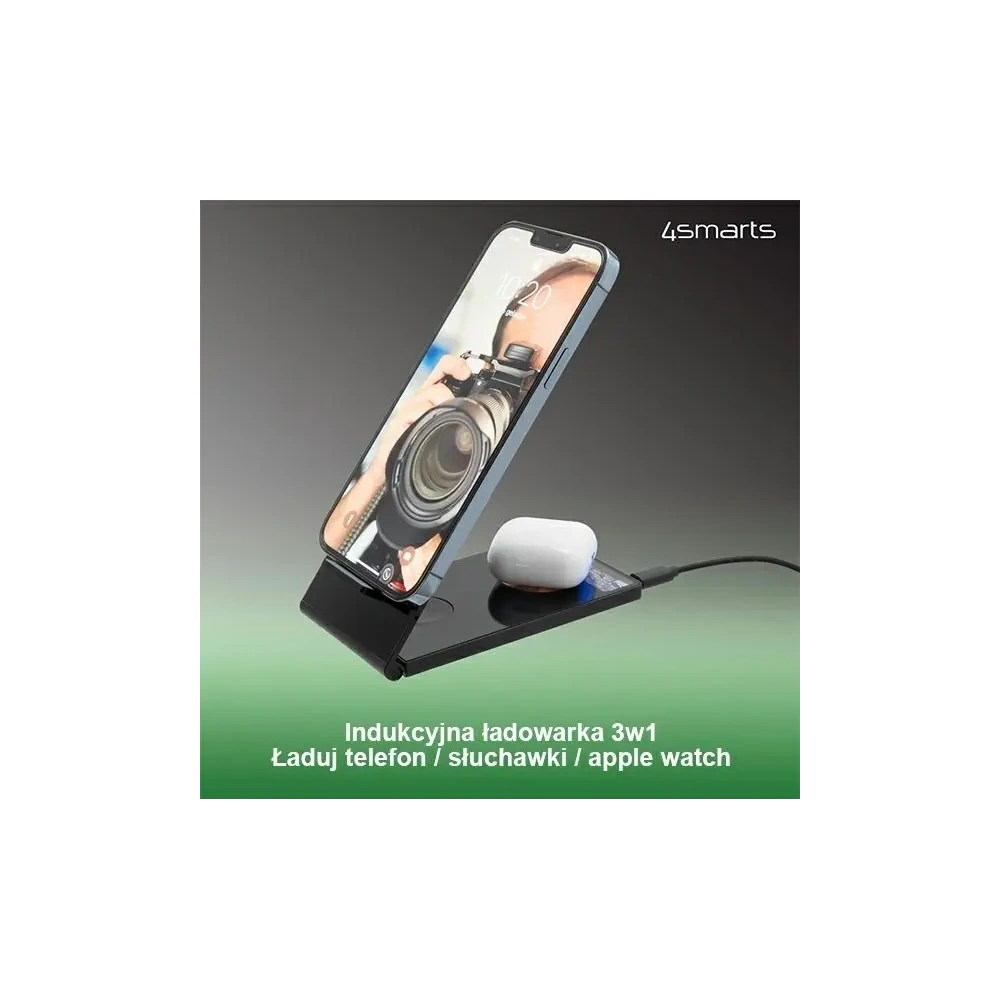 Wholesale 4smarts UltiMag TriFold Lucid 15W Wireless Charger - 4SMR22 - {ean13} - Hurt