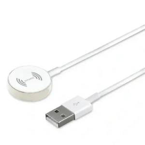 Hurtownia GSM - 4smarts VoltBeam Mini vezeték nélküli töltő Apple Watch 1-8/SE-hez 1m USB-A 2.5W kábellel, fehér - 4SMR23 - {ean13} - Hurt