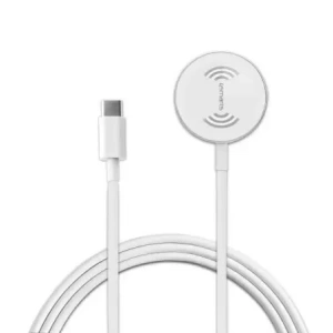 Hurtownia GSM - 4smarts VoltBeam Mini vezeték nélküli töltő Apple Watch 1-8/SE-hez 1m USB-C 2.5W kábellel, fehér - 4SMR25 - {ean13} - Hurt