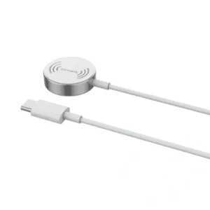 Hurtownia GSM - 4smarts VoltBeam Mini vezeték nélküli töltő Apple Watch 1-8/SE-hez 1m USB-C 2.5W kábellel, fehér - 4SMR25 - {ean13} - Hurt