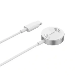 Hurtownia GSM - 4smarts VoltBeam Mini vezeték nélküli töltő Apple Watch 1-8/SE-hez 1m USB-C 2.5W kábellel, fehér - 4SMR25 - {ean13} - Hurt