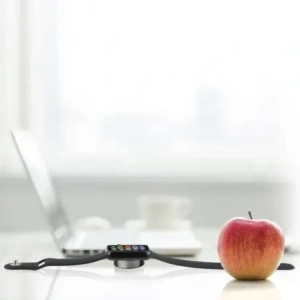 Hurtownia GSM - 4smarts VoltBeam Mini vezeték nélküli töltő Apple Watch 1-8/SE-hez 1m USB-C 2.5W kábellel, fehér - 4SMR25 - {ean13} - Hurt