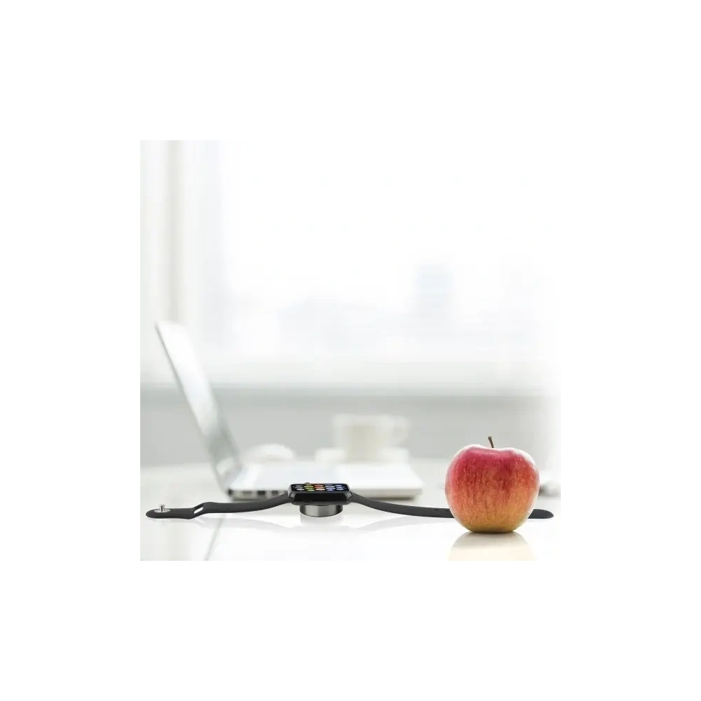 Hurtownia GSM - 4smarts VoltBeam Mini încărcător wireless pentru Apple Watch 1-8/SE cu cablu USB-C de 1m 2.5W alb - 4SMR25 - {ean13} - Hurt