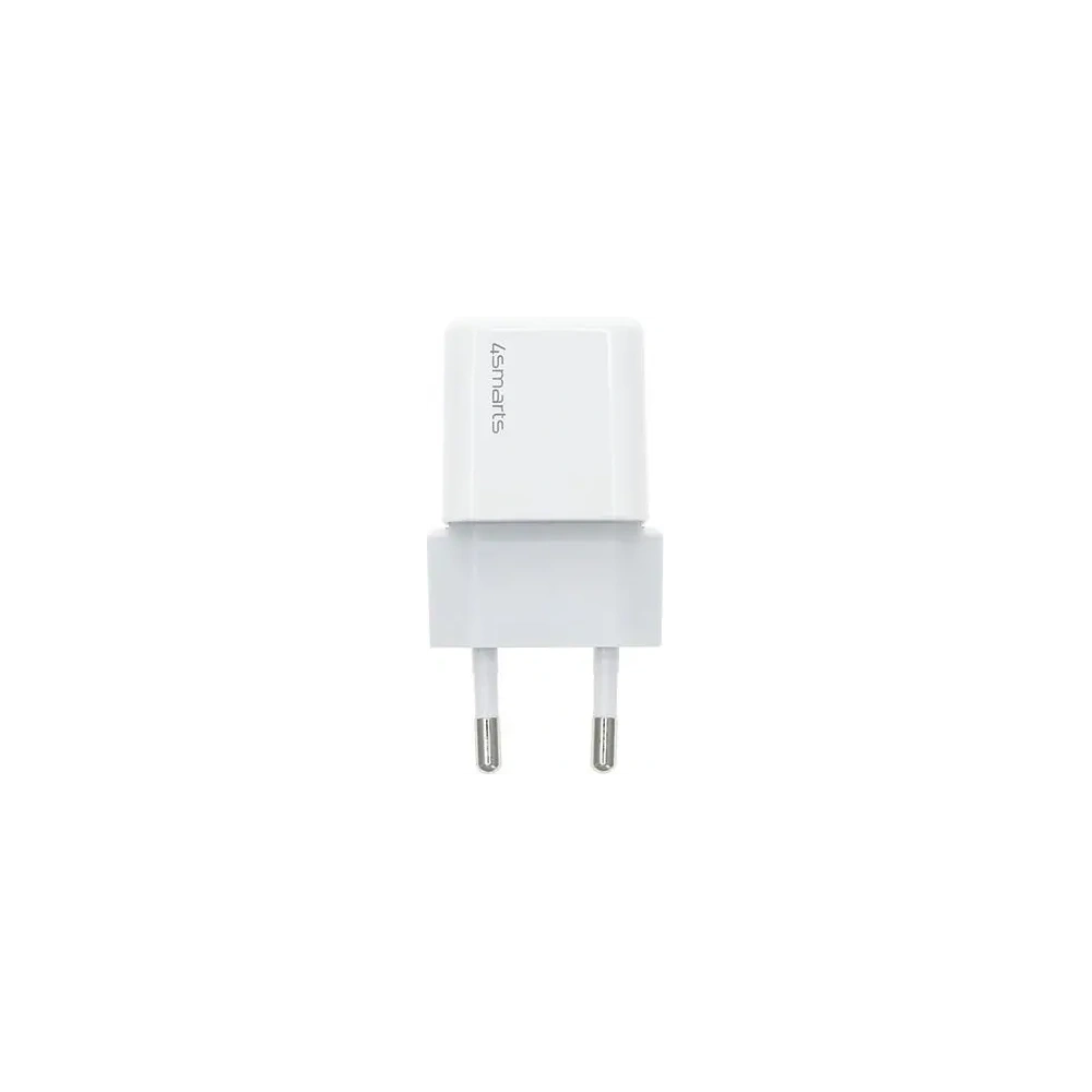 Hurtownia GSM - Încărcător principal 4smarts + cablu MFI VoltPlug PD 30W GaN USB-C/Lightning 1.5m alb - 4SMR27 - {ean13} - Hurt