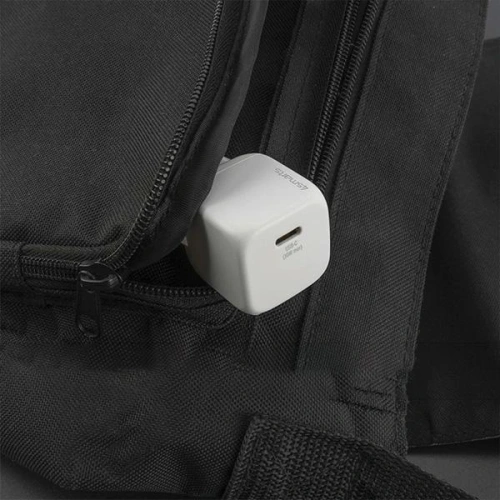 Ładowarka sieciowa 4smarts + kabel MFI VoltPlug PD 30W GaN USB-C/Lightning 1,5m biała/white