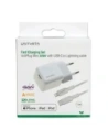 Hurtownia GSM - Încărcător principal 4smarts + cablu MFI VoltPlug PD 30W GaN USB-C/Lightning 1.5m alb - 4SMR27 - {ean13} - Hurt