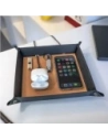 Wholesale 4smarts Organizer with inductive charger 15W grey cream/grey creme - 4SMR29 - {ean13} - Hurt