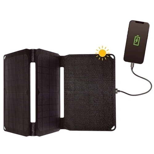Panel słoneczny 4smarts VoltSolar 20W 2xUSB-A Black
