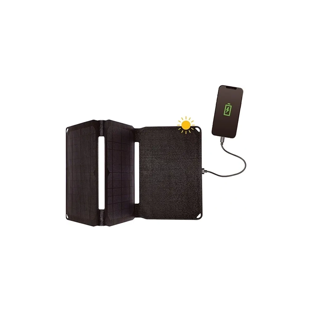 Hurtownia GSM - Solární panel 4smarts VoltSolar 20W 2xUSB-A Černý - 4SMR30 - {ean13} - Hurt