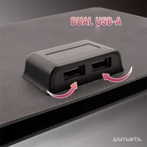 Hurtownia GSM - 4smarts VoltSolar 20W napelem 2xUSB-A Fekete - 4SMR30 - {ean13} - Hurt