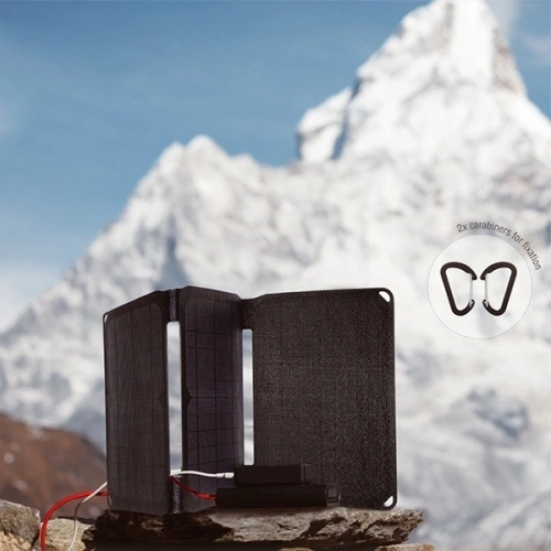 Panel słoneczny 4smarts VoltSolar 20W 2xUSB-A Black