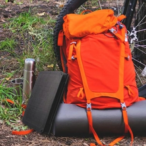 Panel słoneczny 4smarts VoltSolar 20W 2xUSB-A Black