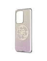 Hurtownia GSM - Etui Guess GUHCS69PCUGLPGG Samsung Galaxy S20 Ultra różowo-złoty/gold pink hard case Glitter Gradient 4G Circle - GUE366RS - {ean13} - Hurt