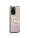 Hurtownia GSM - Etui Guess GUHCS69PCUGLPGG Samsung Galaxy S20 Ultra różowo-złoty/gold pink hard case Glitter Gradient 4G Circle - GUE366RS - {ean13} - Hurt
