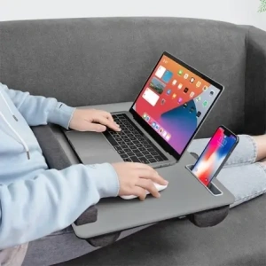 Hurtownia GSM - Polštář pod laptop 4smarts ErgoFix WorkPillow šedý - 4SMR34 - {ean13} - Hurt