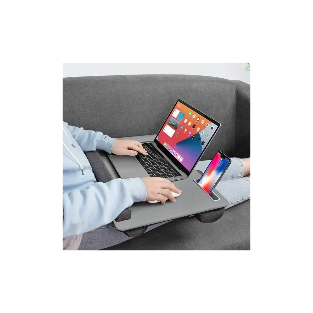Hurtownia GSM - Polštář pod laptop 4smarts ErgoFix WorkPillow šedý - 4SMR34 - {ean13} - Hurt