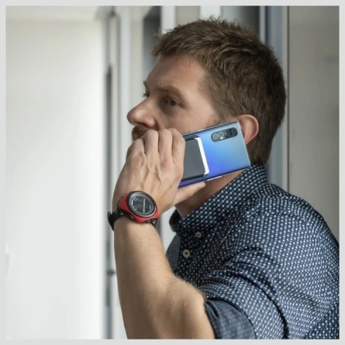 Etui na karty i dokumenty 4smarts Wallet Magnetic Case RFID MagCase blue + red +yellow