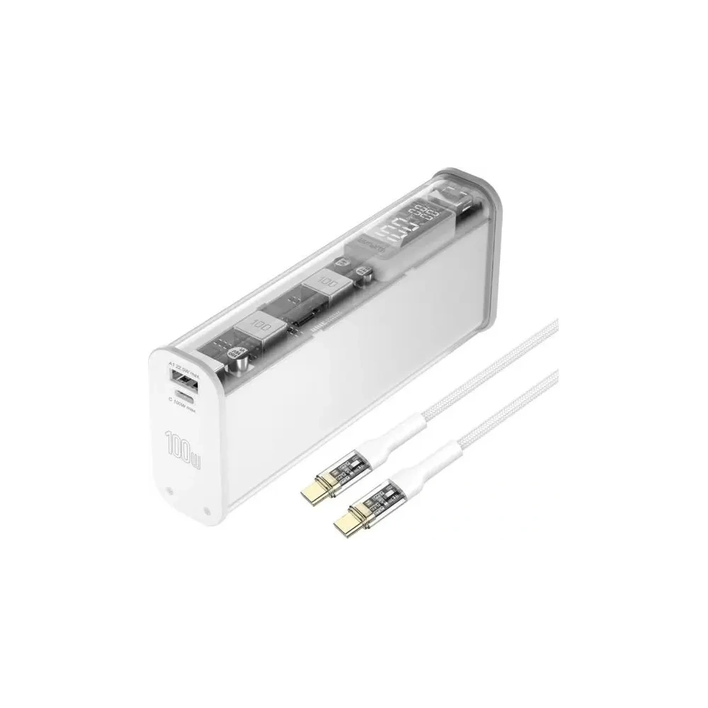 Hurtownia GSM - 4smarts Lucid Block 20000mAh powerbank 100W alb - 4SMR37 - {ean13} - Hurt