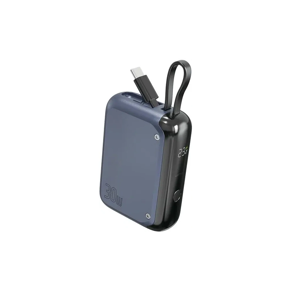 Hurtownia GSM - Powerbanka 4smarts Pocket 10000mAh 30W s vestavěným kabelem USB-C 15cm space blue - 4SMR38 - {ean13} - Hurt