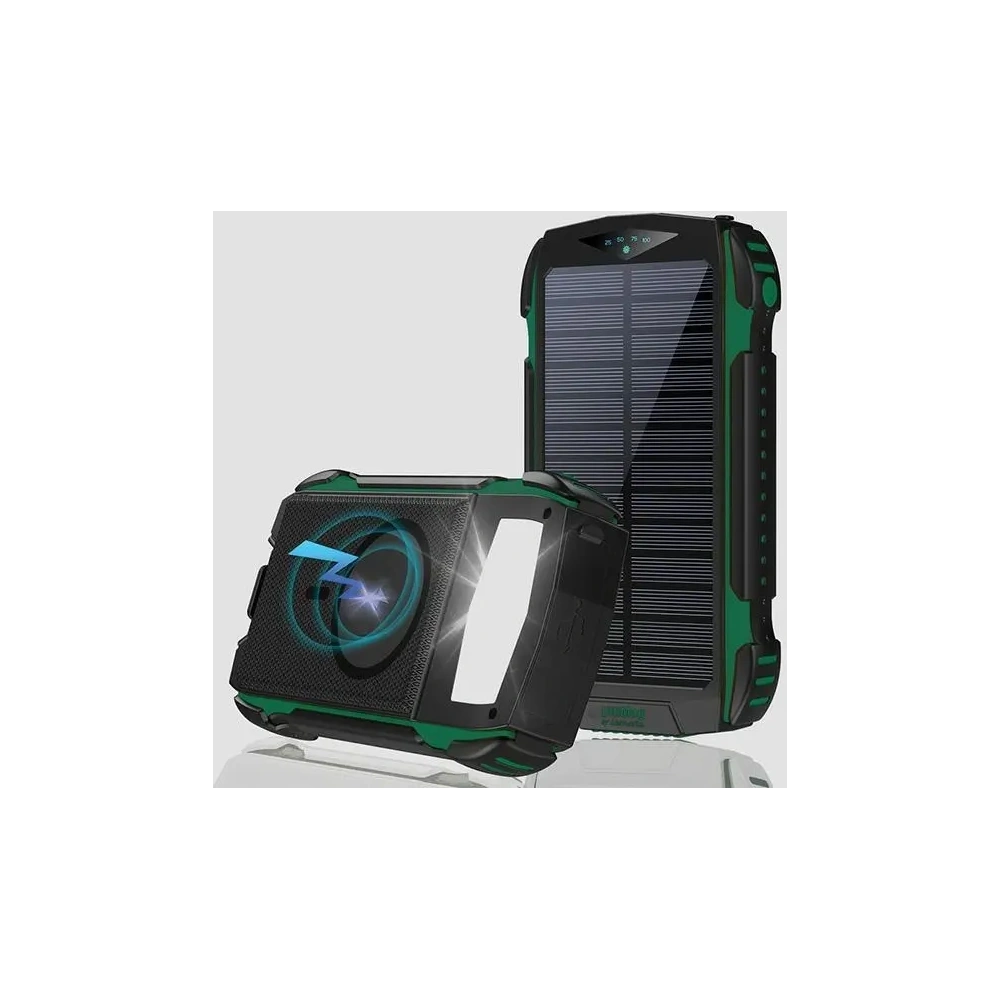 Hurtownia GSM - 4smarts TitanPack Rugged UltiMag 20000mAh baterie externă solară verde - 4SMR40 - {ean13} - Hurt