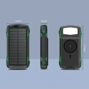 Hurtownia GSM - 4smarts TitanPack Rugged UltiMag 20000mAh Solar-Powerbank grün - 4SMR40 - {ean13} - Hurt